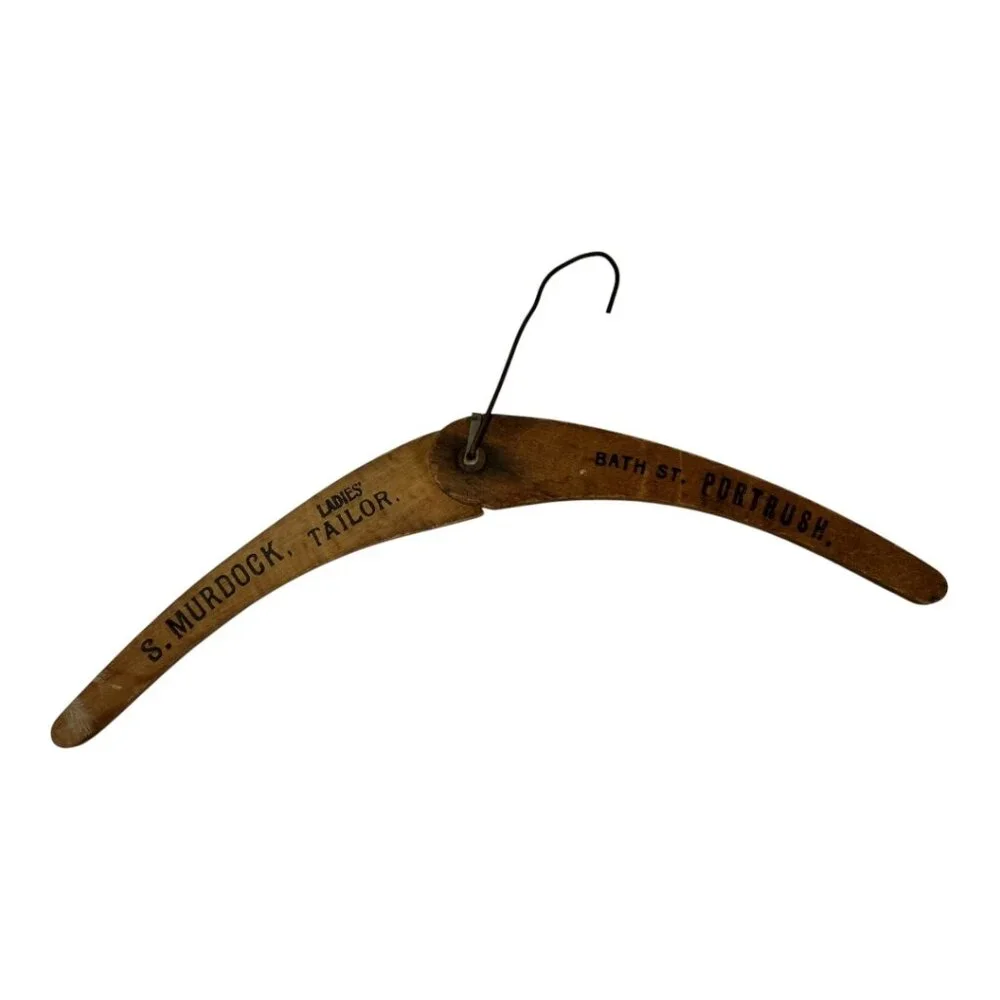 Vintage Wooden Clothes Hanger‎
